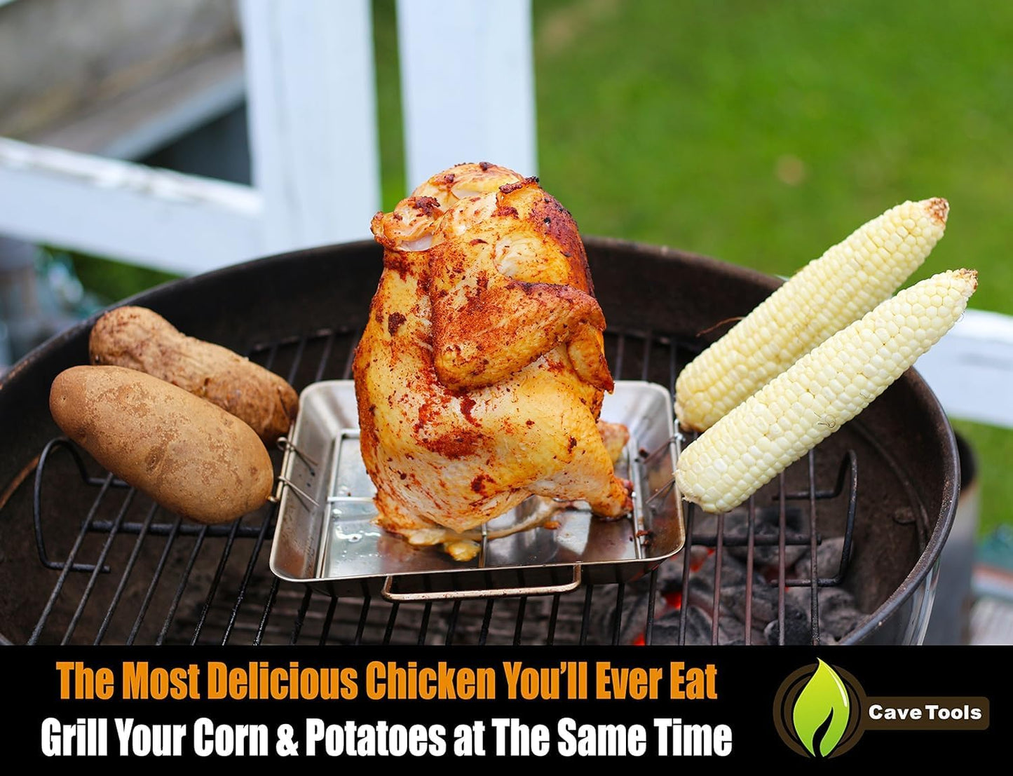 Lata Chicken Parent plateado moderno