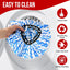 Cabezal trapeador RinseClean 2 tanques microfibra azul