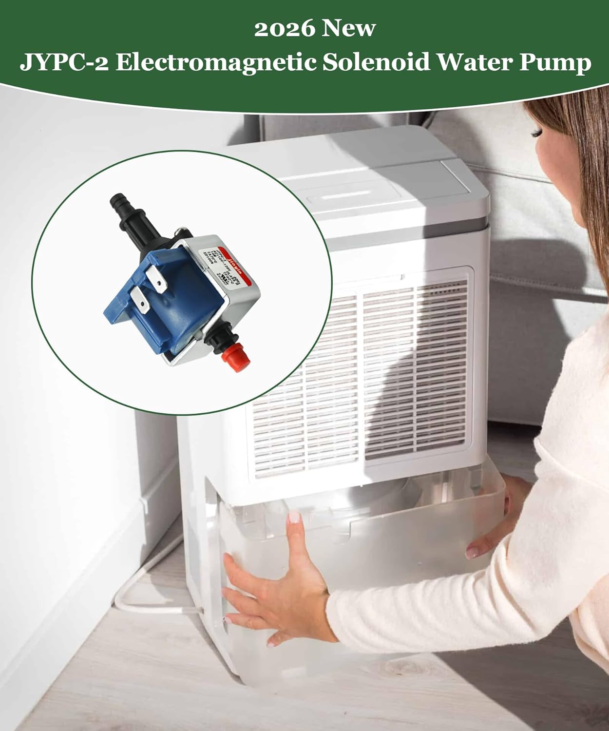 Deshumidificador bomba agua solenoide para Midea