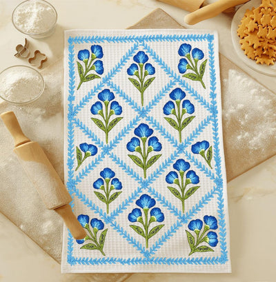 Toalla de cocina divertida de amapola FCK Tru
