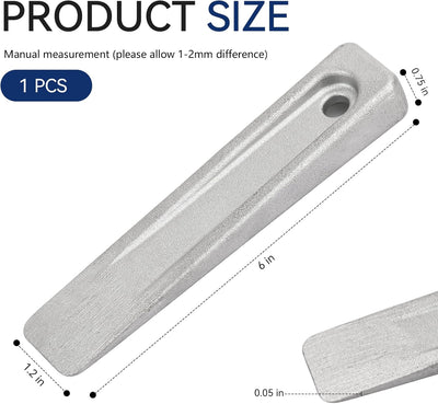 Cuñas acero 6pulg para soldar cepilladoras fresadoras