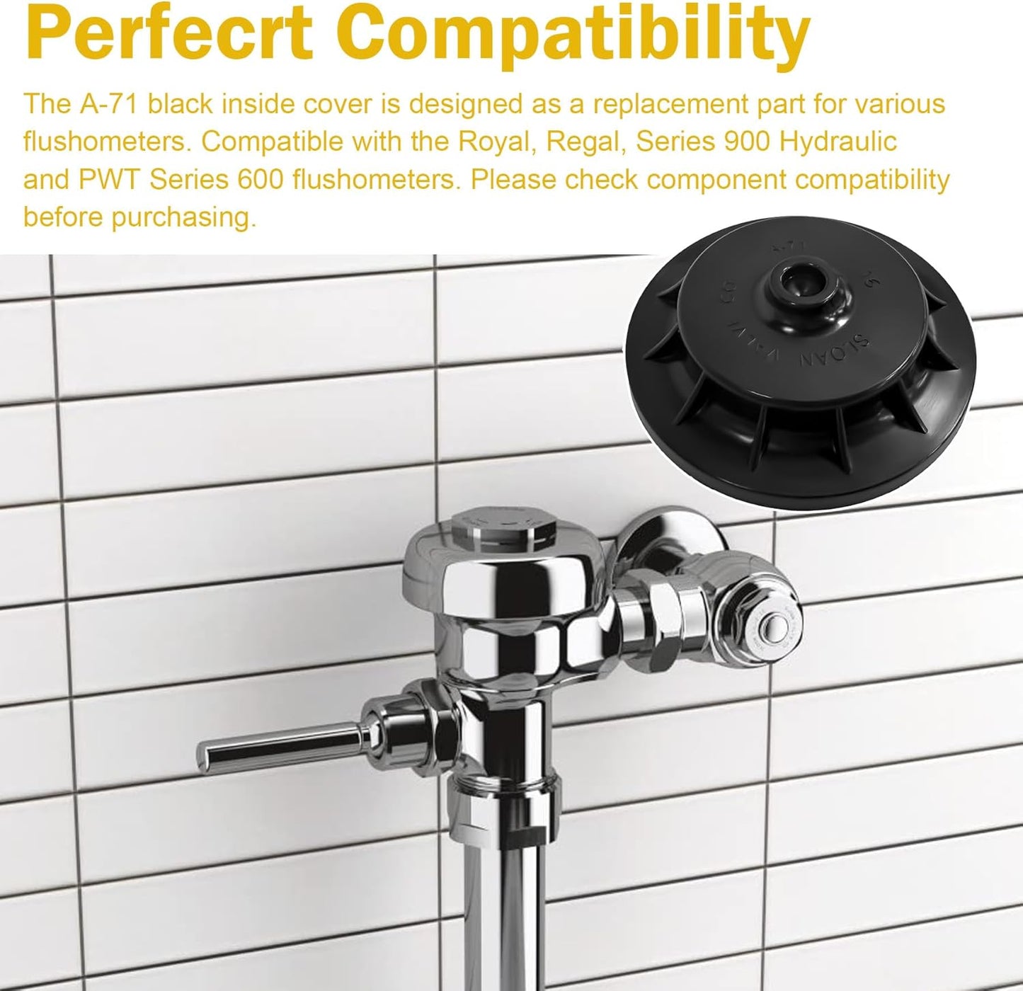 Cubierta interior para Flushometers Royal Regal Serie 900