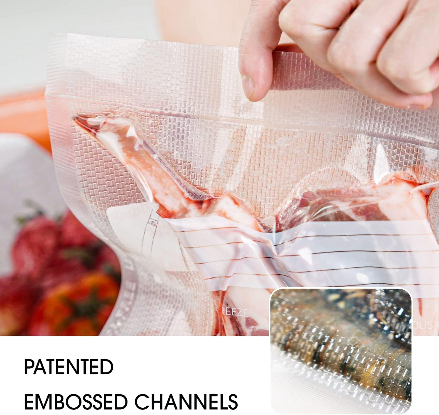 Cocina sous vide con control por app y bolsas para sellado al vacío de 5 mil