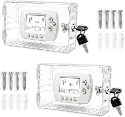 Caja bloqueo termostato con llave para Honeywell Home On Wall