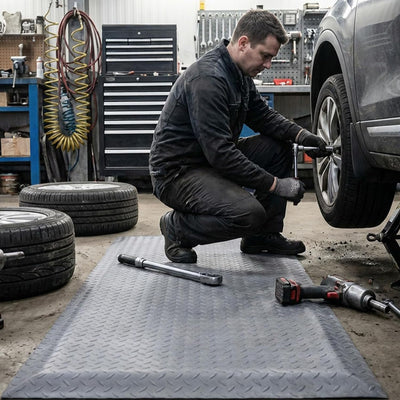 Alfombrillas antifatiga industriales extra gruesas 15/16 pulgadas ergonómicas
