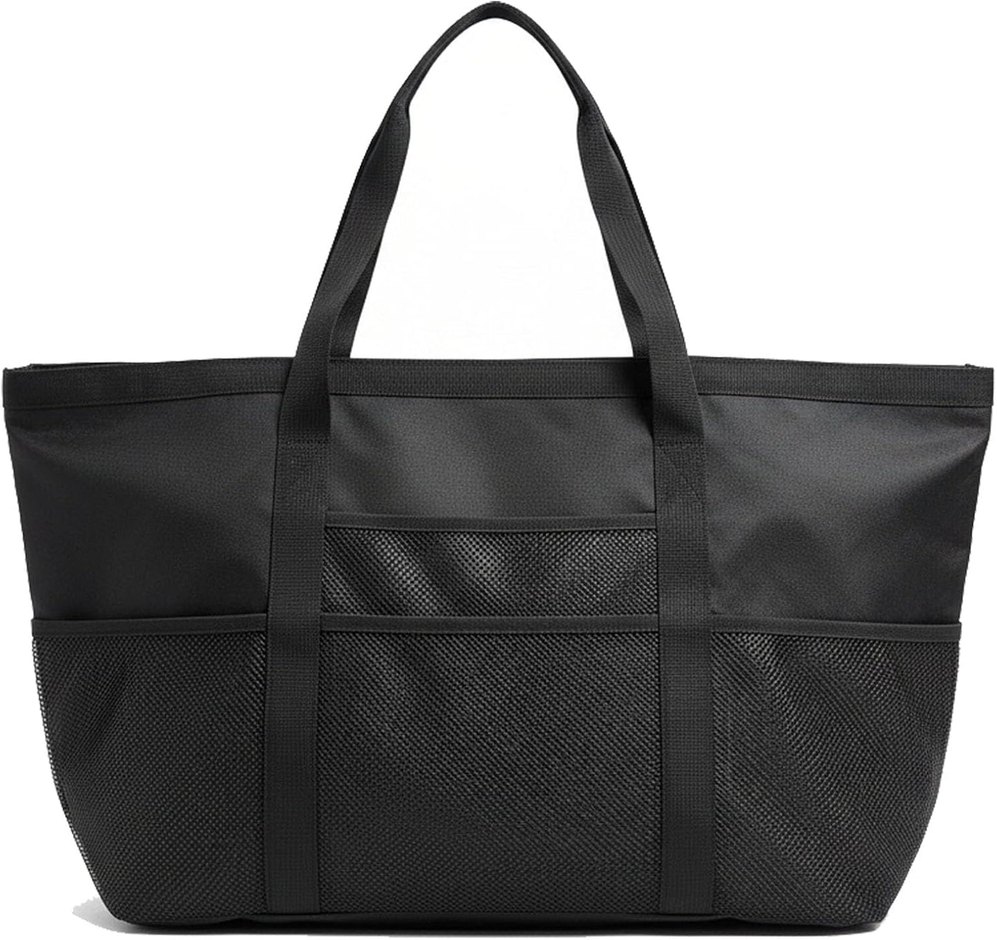 Bolsa playa grande con bolsillo impermeable para mujer
