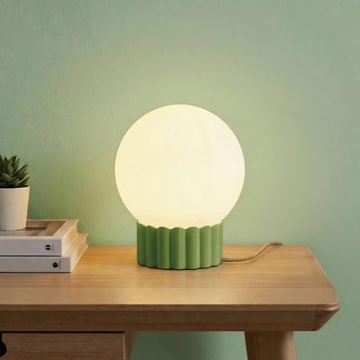 Lámpara mesa vidrio 6.9pulg regulable sala dormitorio