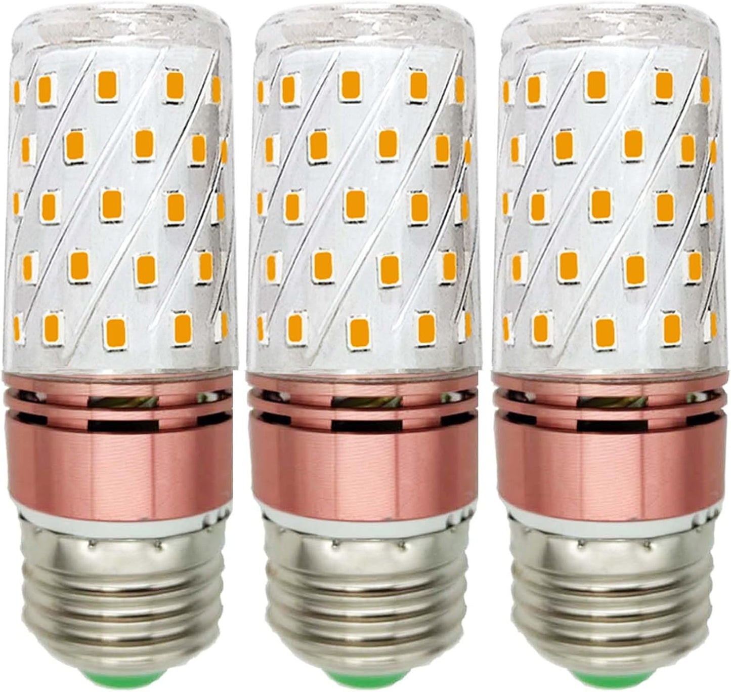 Pack 3 Bombillas LED E26 Equivalente Halógeno Blanco Cálido 3000K