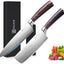 Cuchillo Nakiri Paudin 7 y 8 pulgadas para cortar verduras y carne