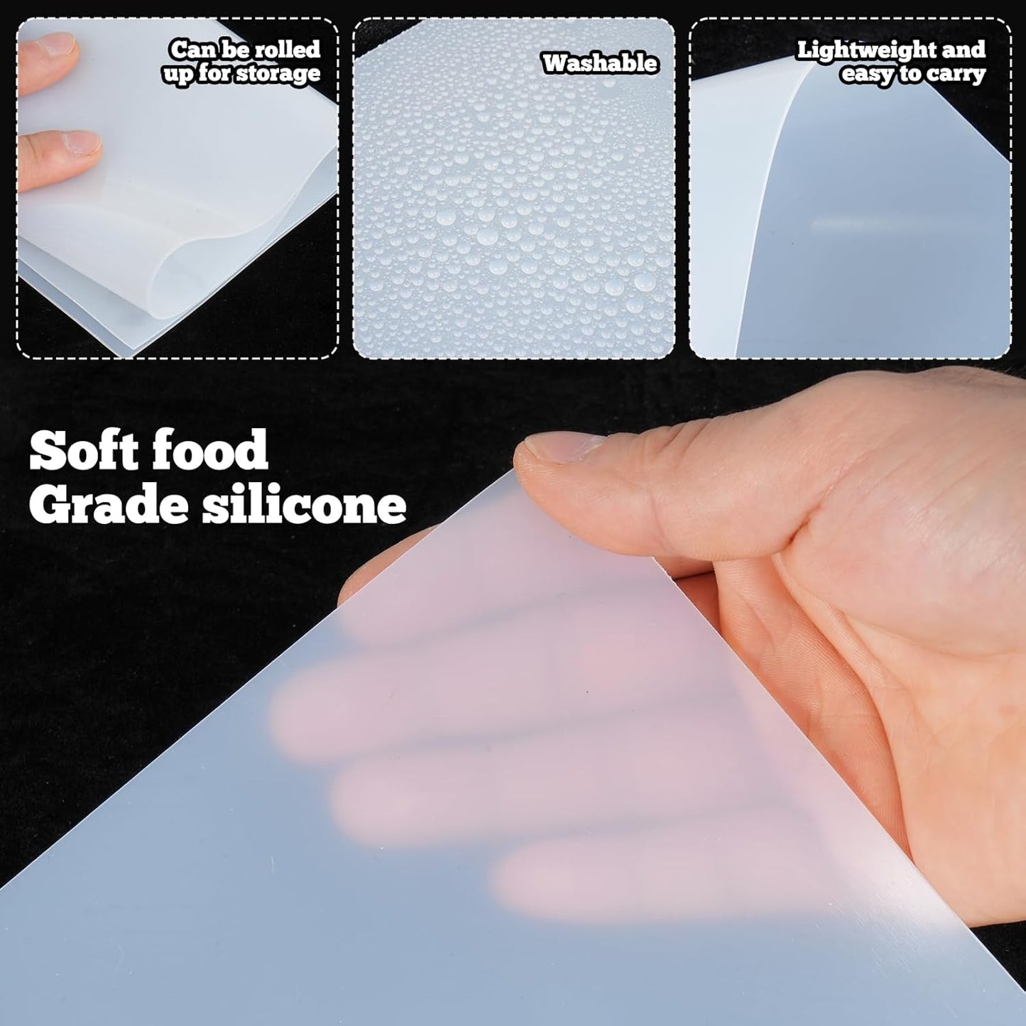 Plantilla silicona estacionamiento remolque 8x39pulg
