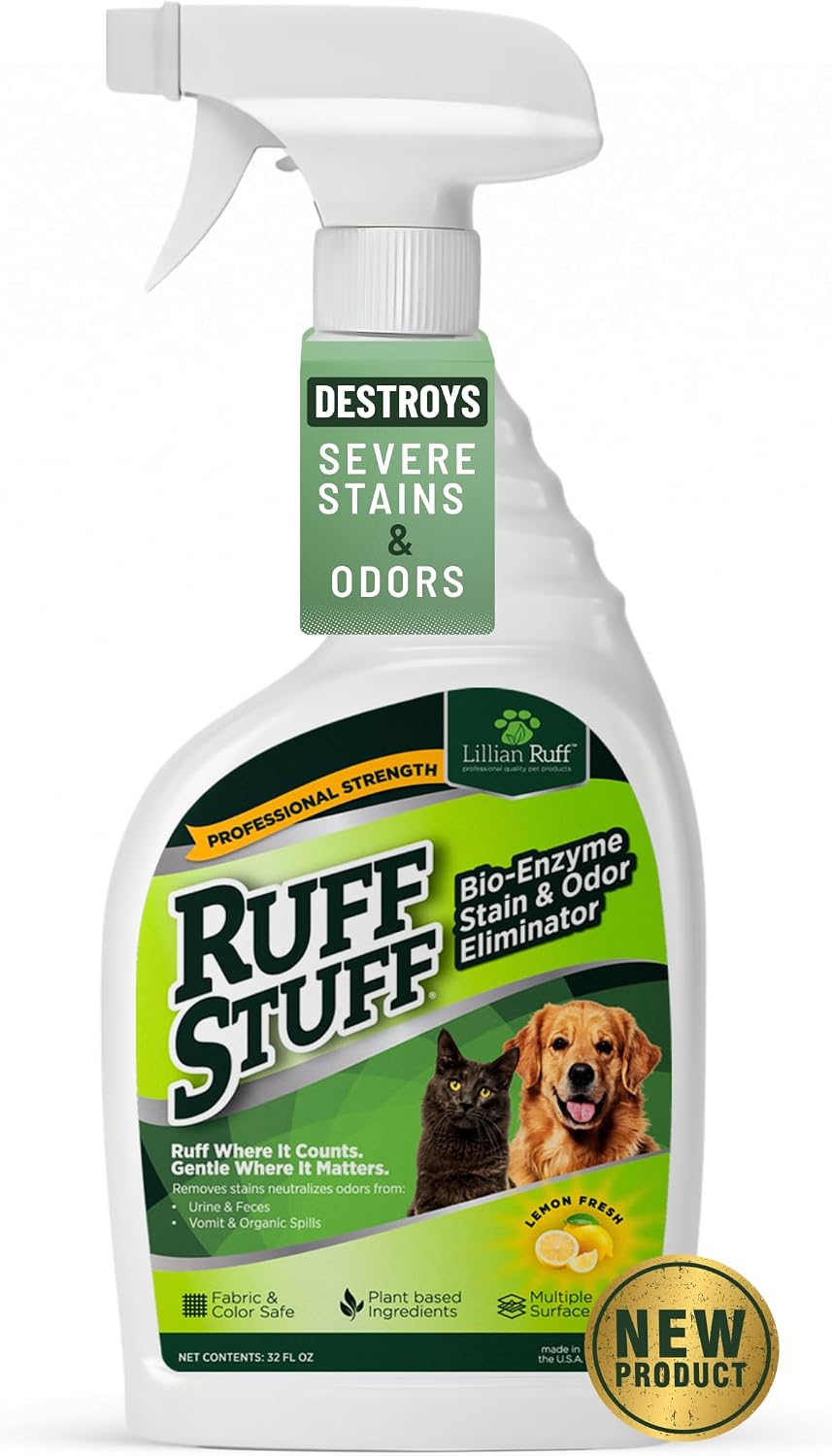 Spray enzimático para manchas y olores de mascotas