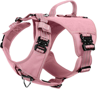 Arnés táctico K9 ajustable para perros pequeños con hebilla metal