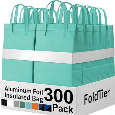 300 Pzas Bolsas Aisladas para Llevar Granel