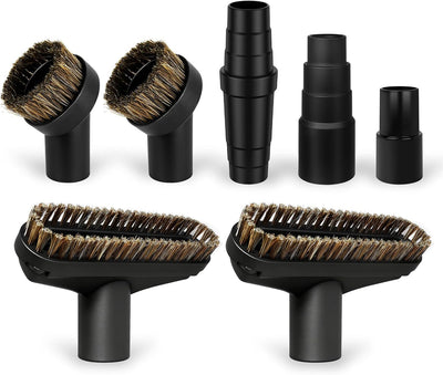 Set 7 Accesorios Aspiradora Cepillo Polvo Negro