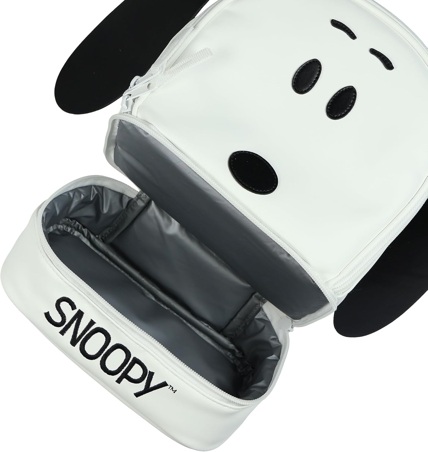 Bolsa almuerzo Snoopy doble aislamiento 10pulg