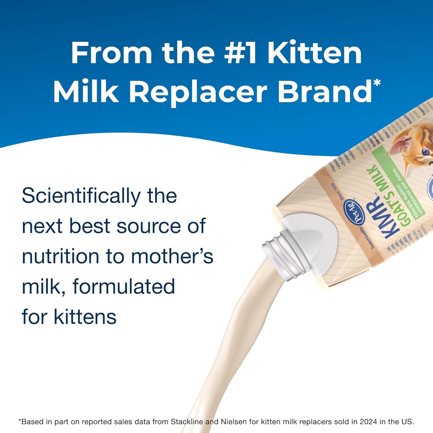 Líquido reemplazo leche gatitos 16oz con minerales
