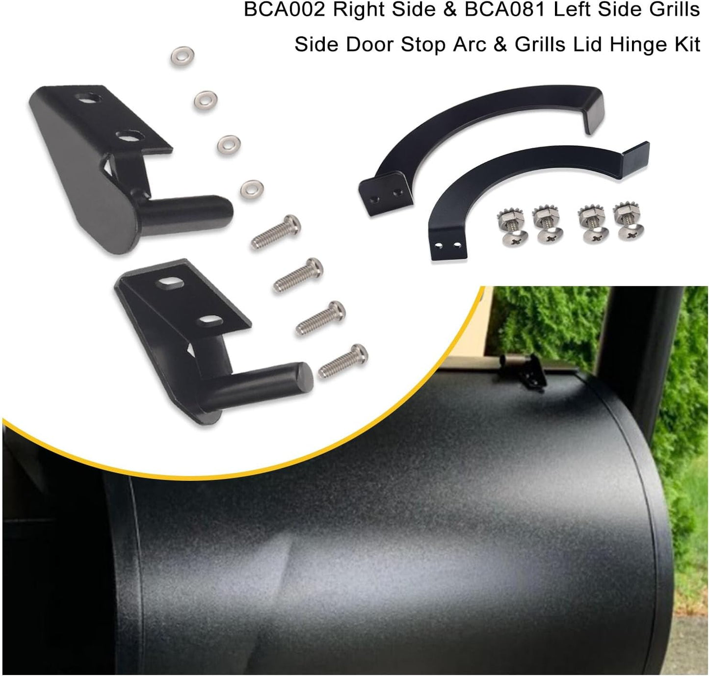 Kit bisagra puerta lateral comp Traeger BCA081/BCA002