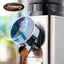 Molinillo café eléctrico cónico 48 ajustes acero inox plateado
