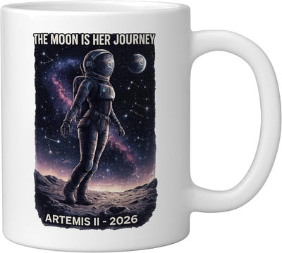 Taza Cerámica para Niña y Mujer Color Blanco