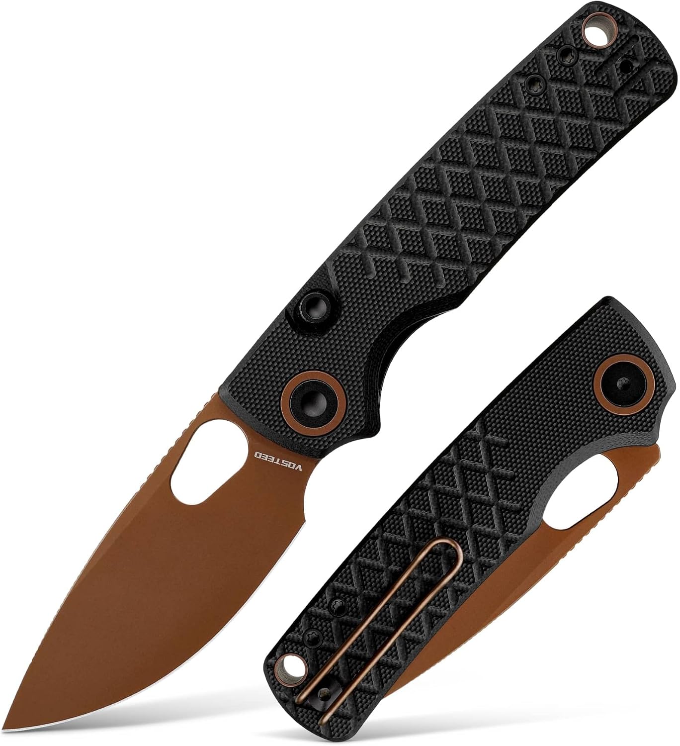 Cuchillo de bolsillo 14C28N Copper Dune 2.99