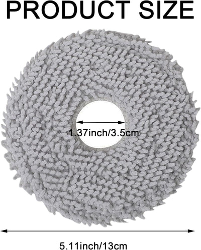 8 Pzas Almohadillas para Aspiradora Roborock QV 35A