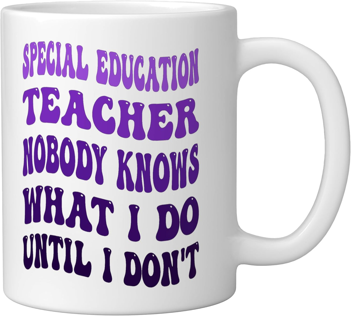 Taza Cerámica Humorística para Maestro Especialista Blanco
