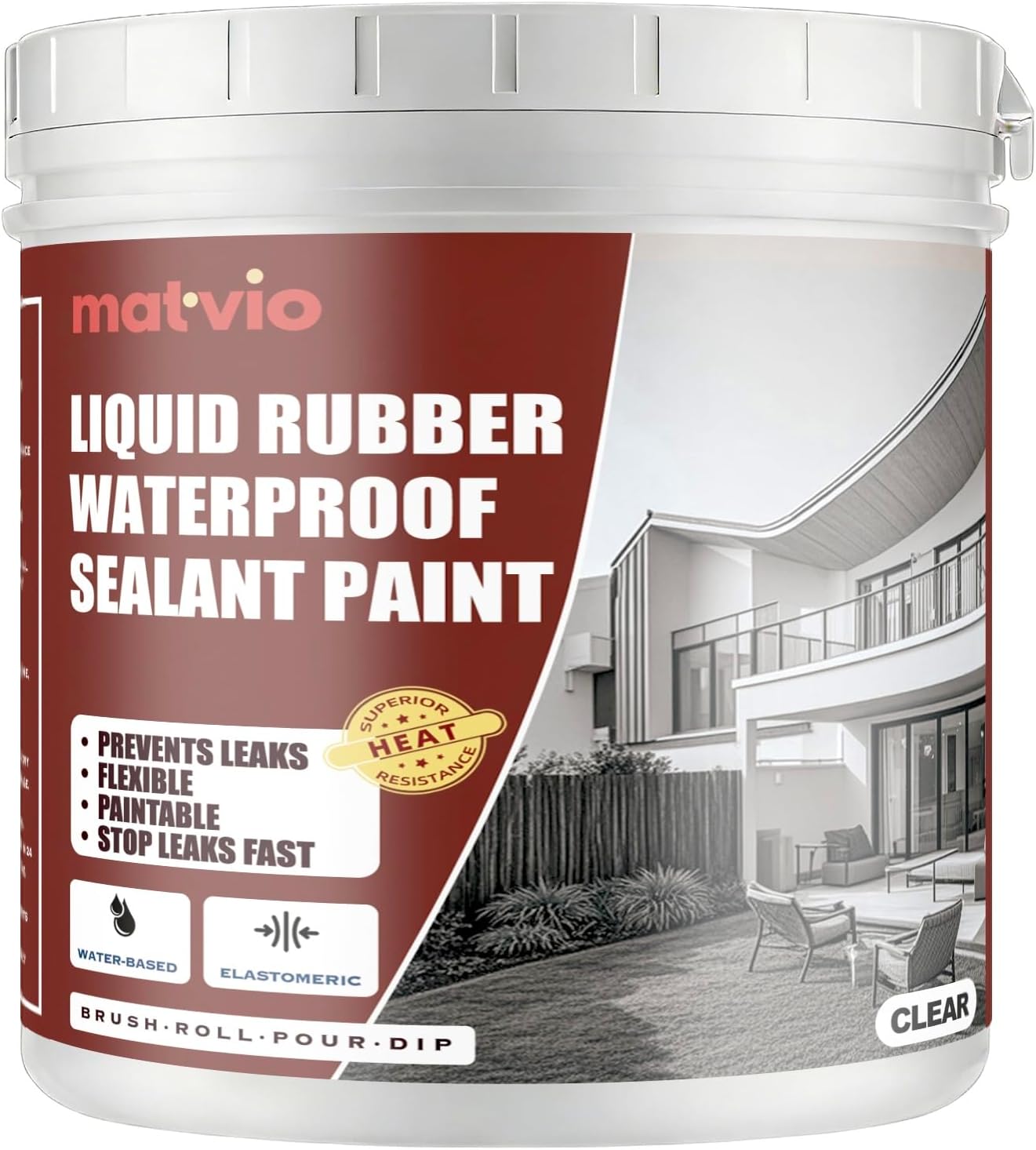 Sellador elástico transparente para duchas azulejos y ventanas