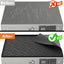 Alfombrilla protectora silicona 26x18pulg para lavadora