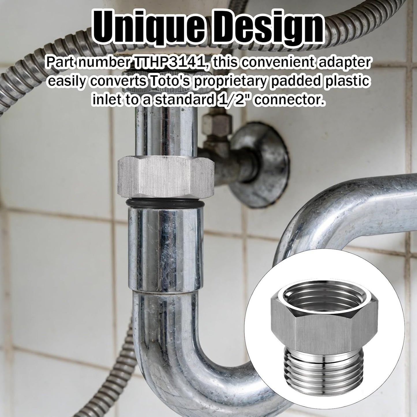 2 Adaptadores para Washlet Toto SW583