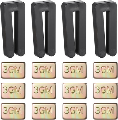 Kit equilibrado ventilador techo 16 pzas con clips