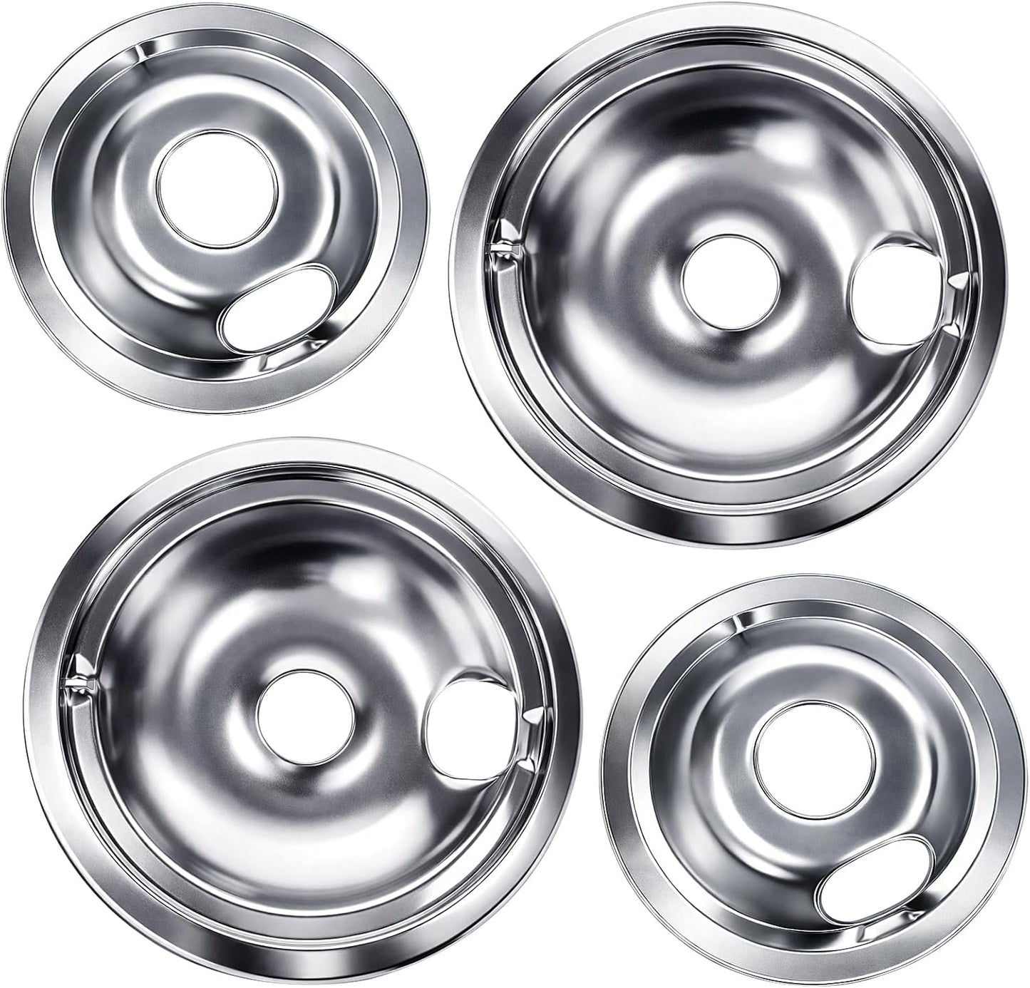 Sartenes goteo pack 4 6x8 pulg no oxidan GE
