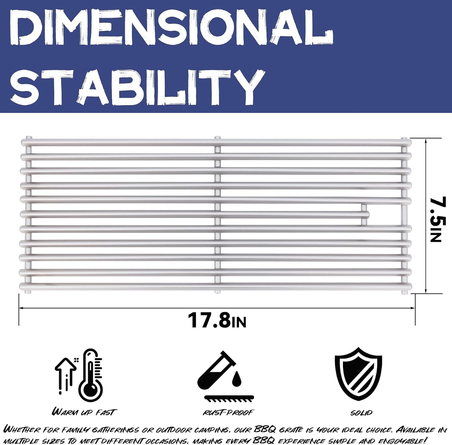 Repuesto parrilla cocina 3-5 quemadores modelos Blaze