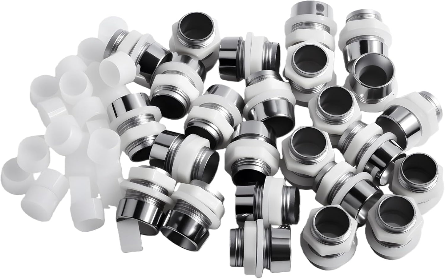 50 Soportes LED Plástico 0.39pulg Base Diodo Emisor