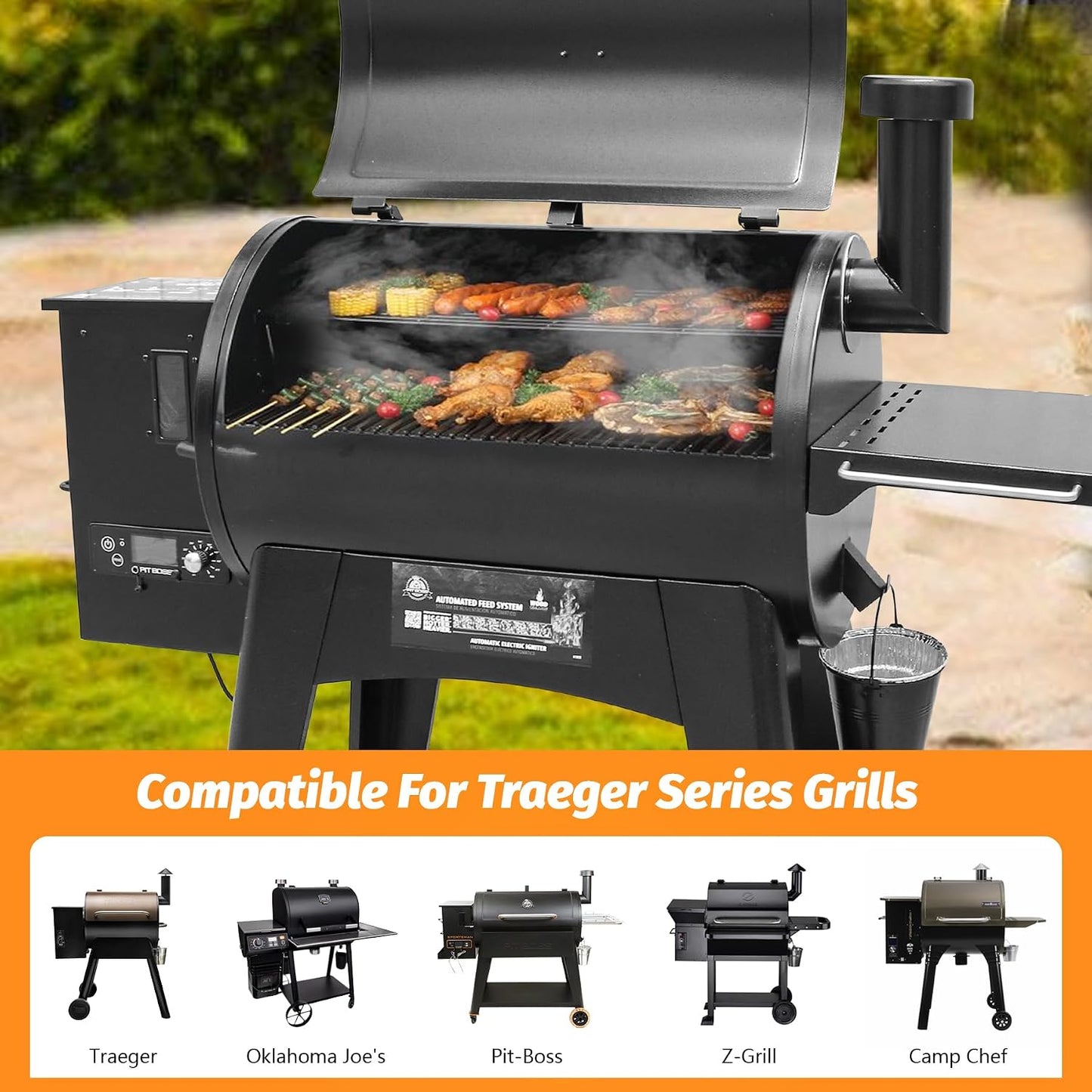 Cubo grasa por goteo 10 forros comp Pit Boss Traeger