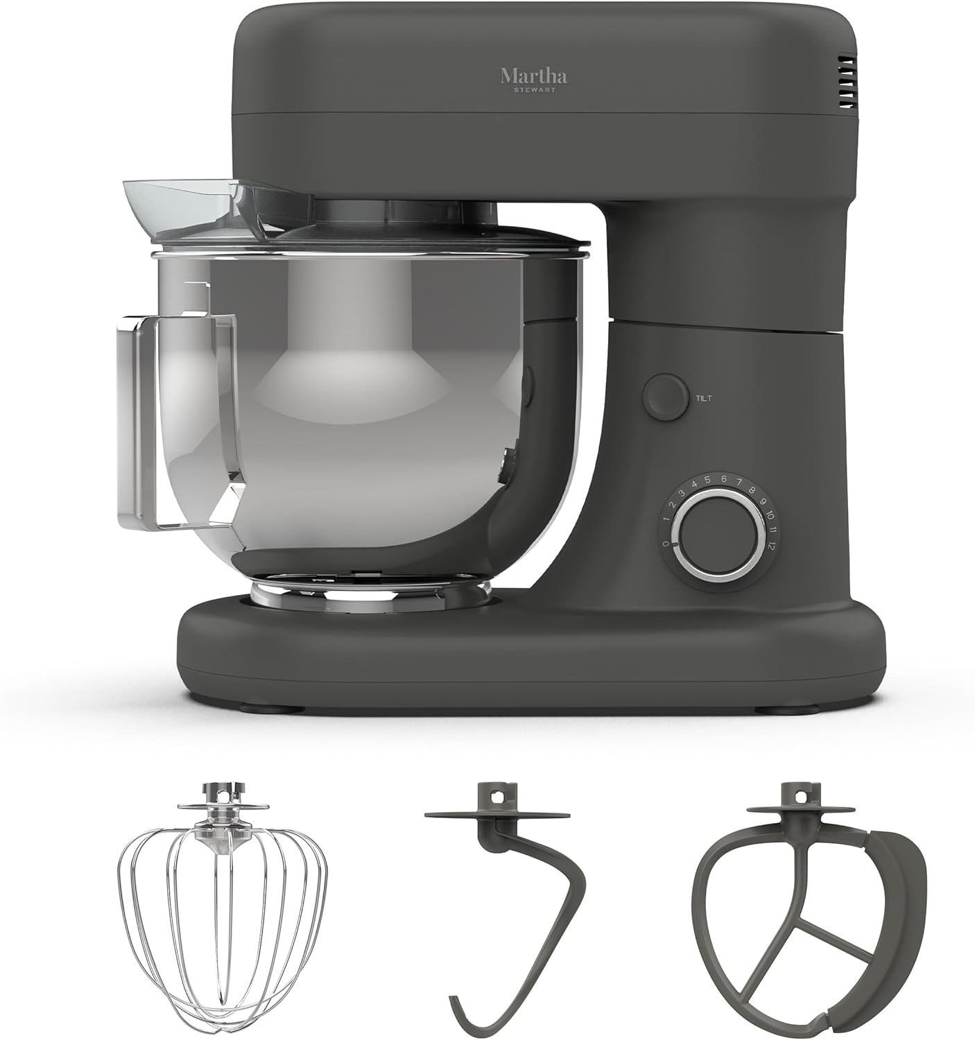 Batidora de pie 12 velocidades cuenco acero inox 5.3qt