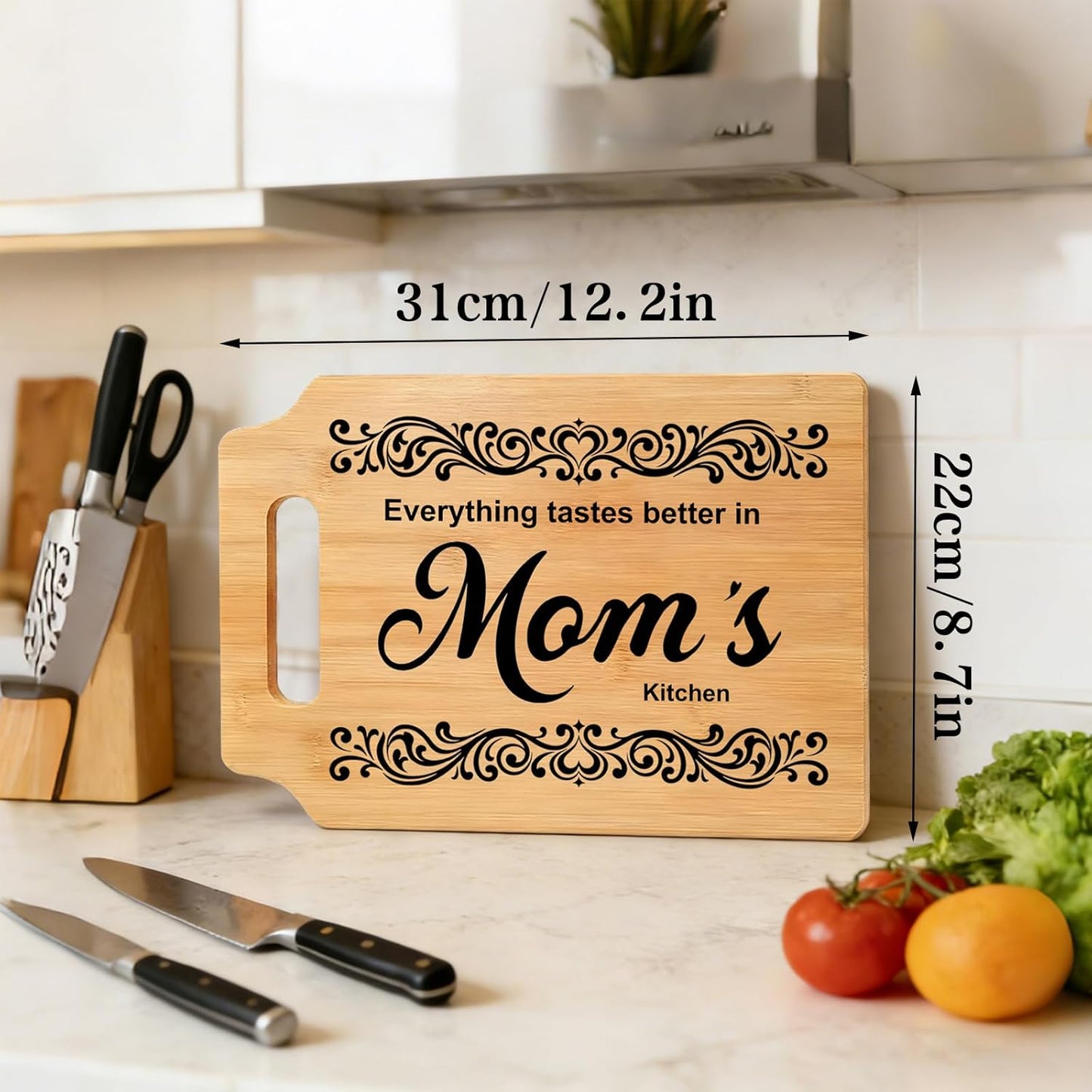 Regalos para mamá decoración de encimera de cocina