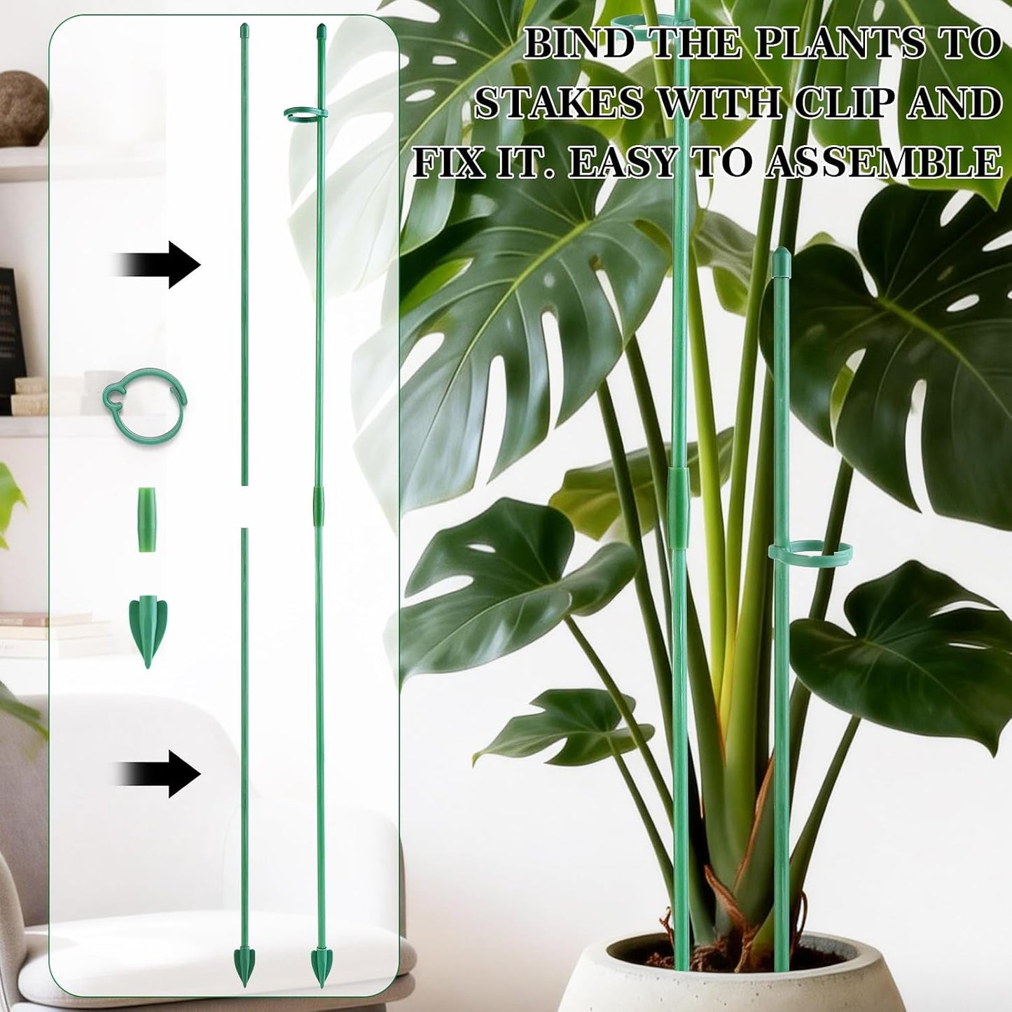 Soporte plantas interior ajustable 15pulg