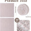 312 Pzas Puntos Felt 3/8pulg para Mesas y Muebles Khaki
