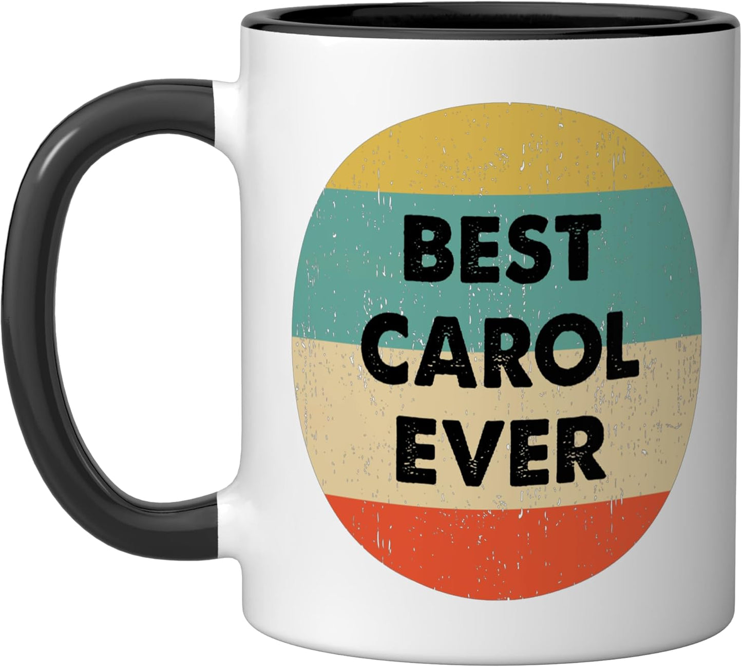 Taza Cerámica Navidad Negro/Blanco