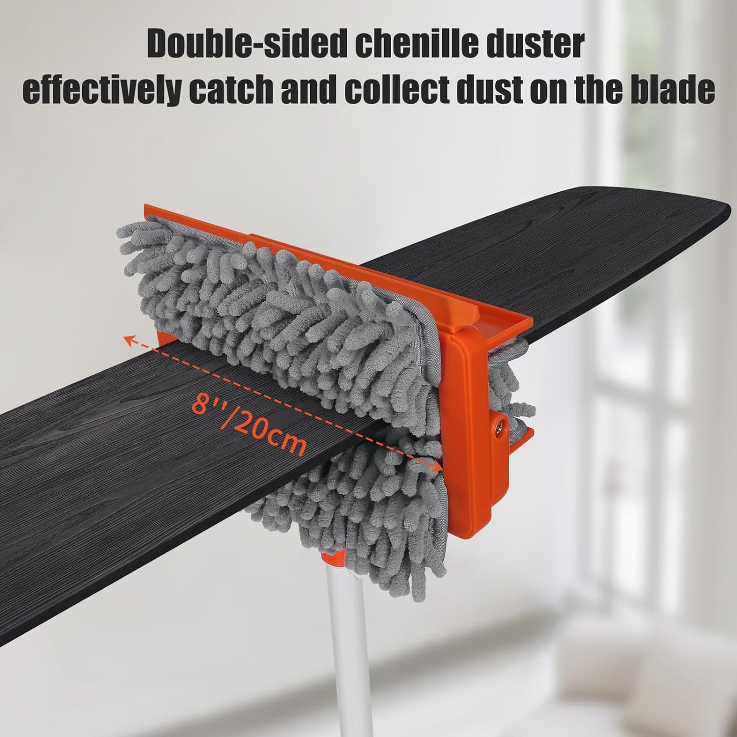 2 Pzas Almohadillas Microfibra Ventilador QAE026 Clenae