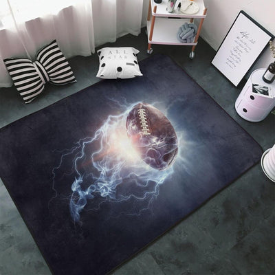 Alfombras antideslizante juego fútbol americano 3x5ft