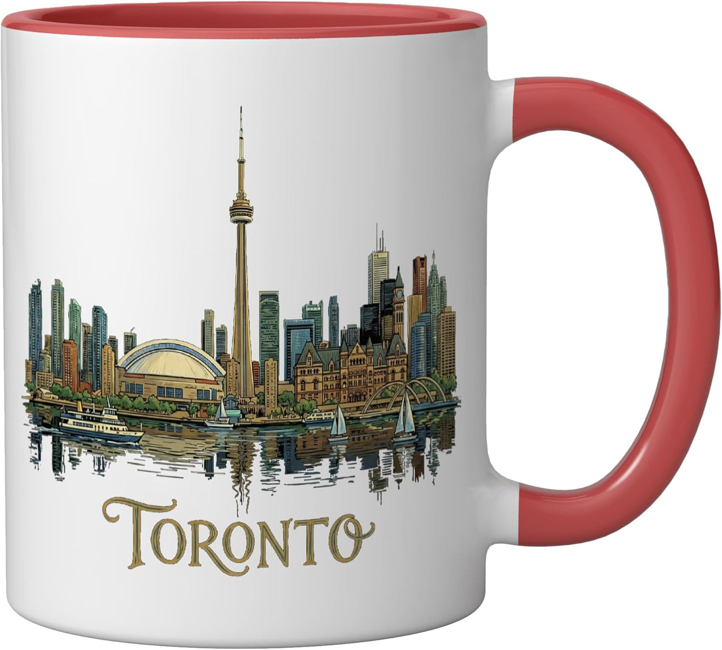 Taza Cerámica Regalo Toronto Canadá