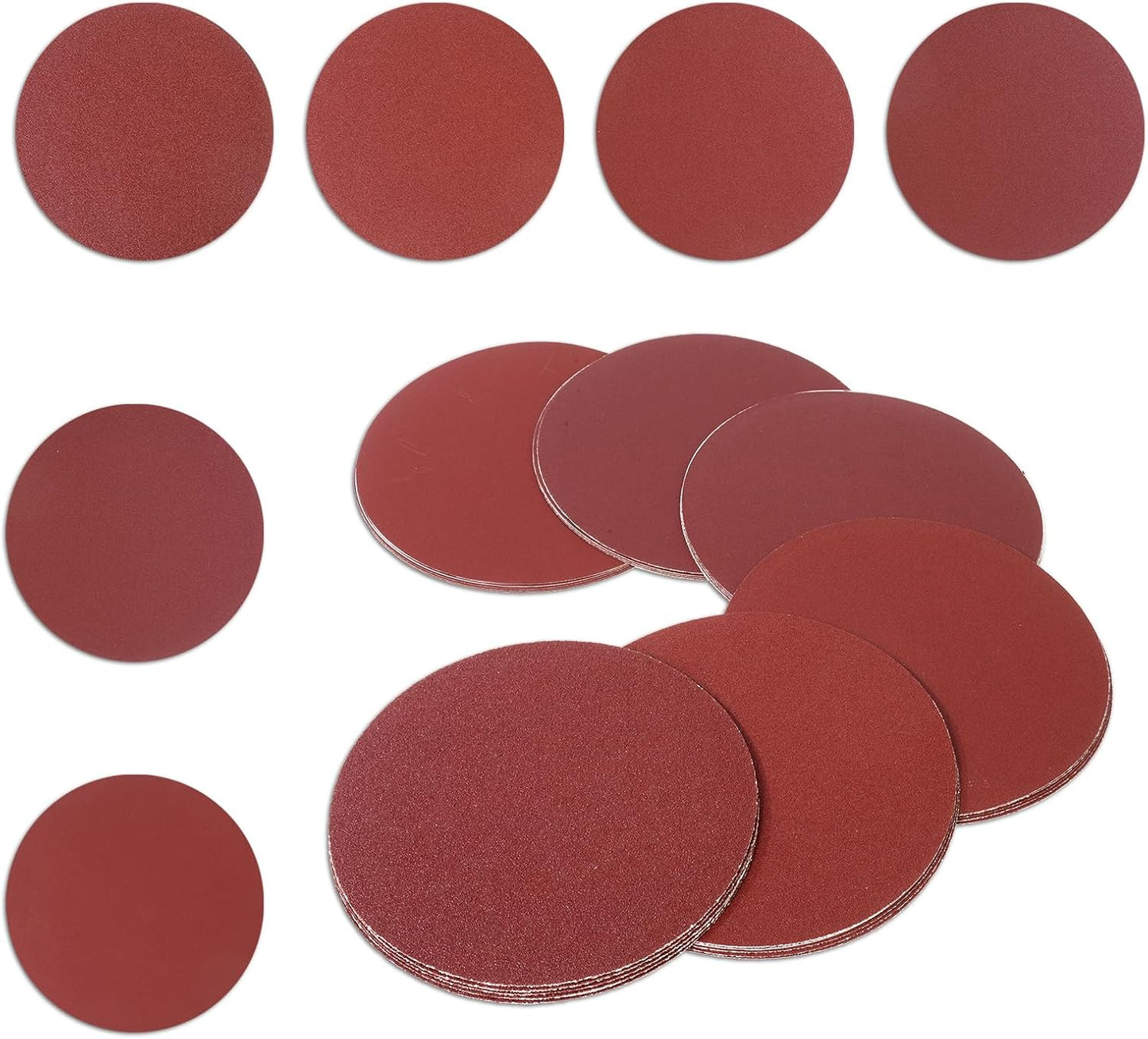 Discos lijado PSA 8pulg 60-400 autoadhesivo para lijadora