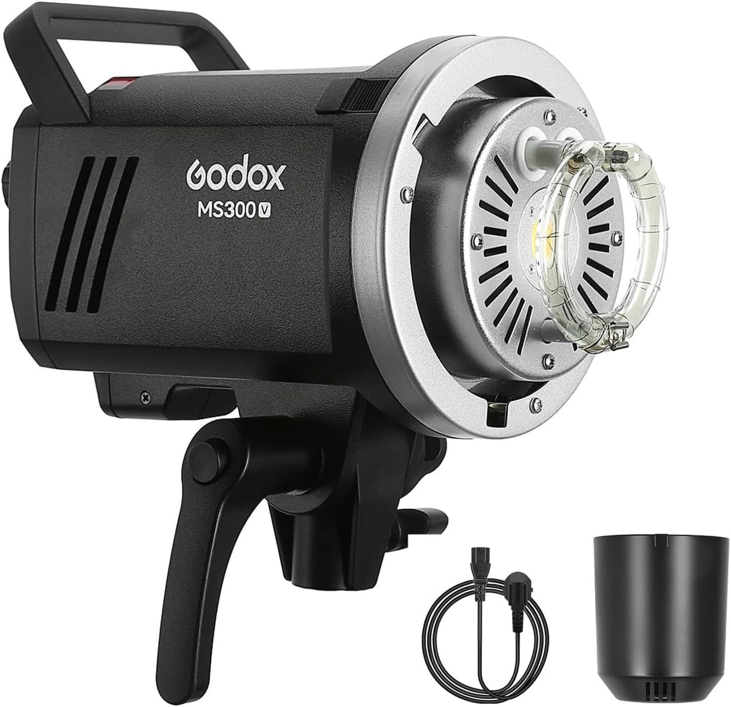 Flash estroboscópico 300W inalámbrico 2.4G con LED y Bowens