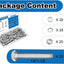 Set 20 Pzas Tuercas y Perros Hex 1/4-20 Acero Inox 304