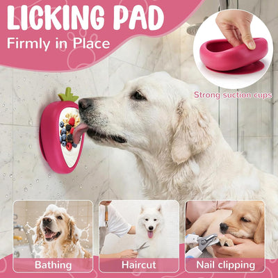 Cuenco silicona antideslizante para perros lamer lento