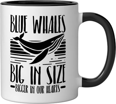 Taza Cerámica Derechos Animales Ballena Azul