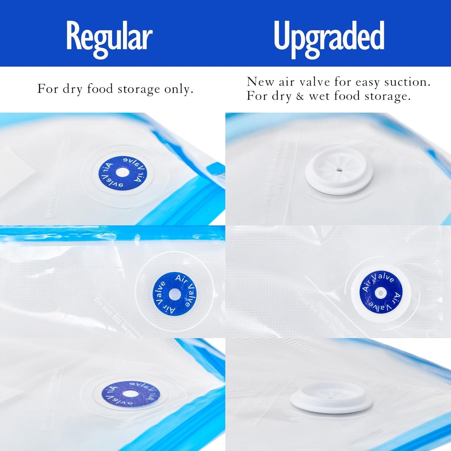 Bolsas con cremallera al vacío VICARKO 30 unidades sin BPA