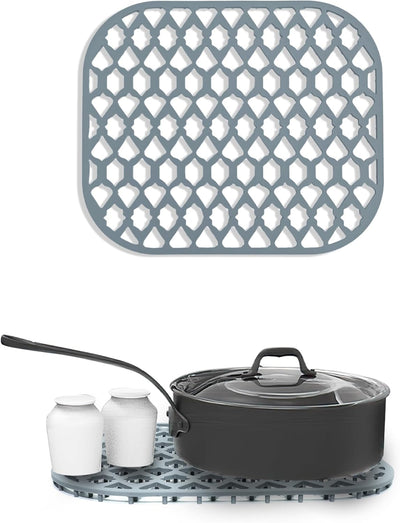 Protectores de fregadero de silicona para cocina y granja 14x12