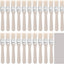 20 Pzas Pincel Pintura 1pulg Madera Borrador